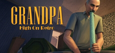 Grandpa High On Retro